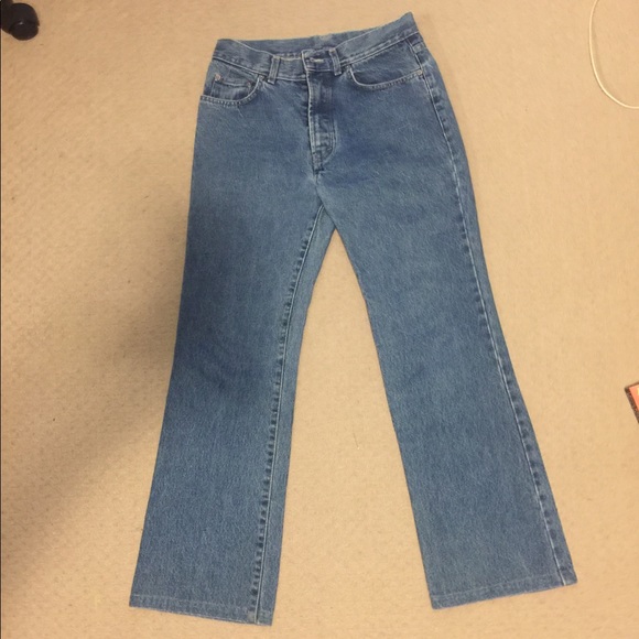 Acid wash High waisted flare jeans - Picture 1 of 2